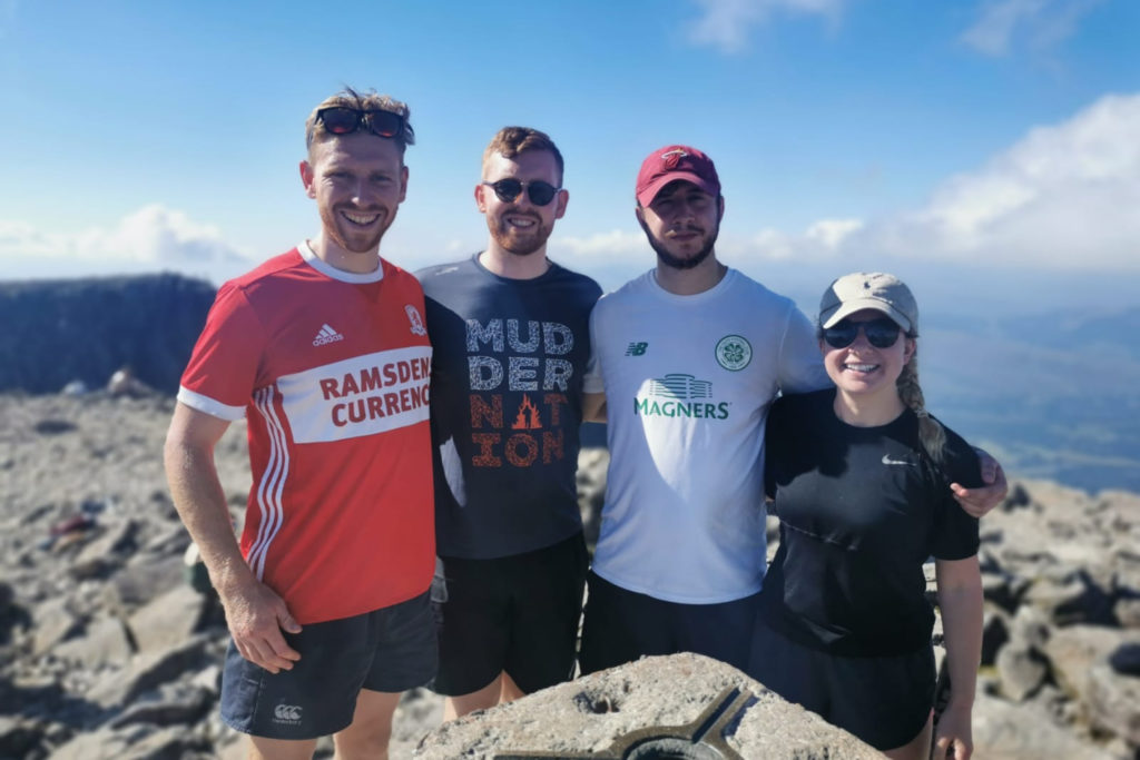 3 Peaks 24 Hour Challenge in 2020 to fundraise for St.Jerome's Tutor Fees during Covid