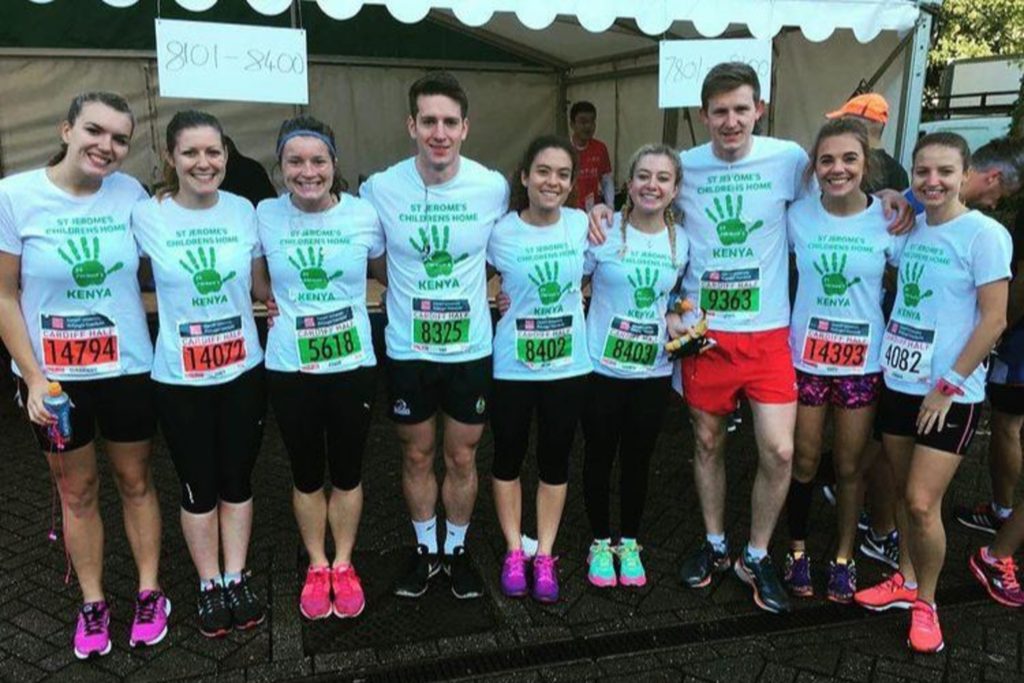 2016 Cardiff Half Marathon in aid of the St.Jerome's Centre